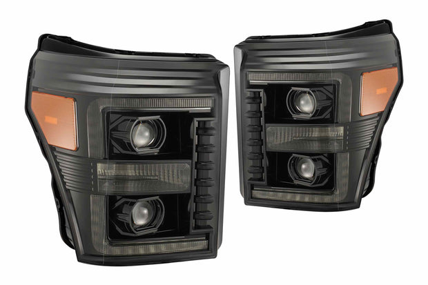 ARex Luxx LED Headlights: Ford Super Duty (11-16) - Alpha-Black (Set)