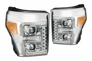 ARex (PRO-Series) Halogen Headlights: Ford Super Duty (11-16) - Black (Set)