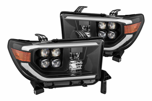 ARex Nova LED Headlights: Toyota Tundra (07-13) - Chrome w/o Adj (Set)