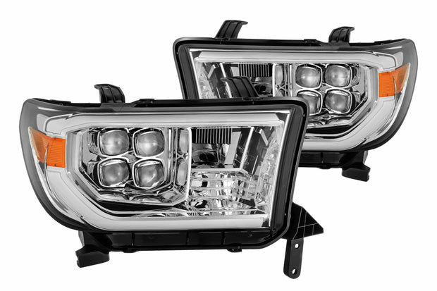 ARex Nova LED Headlights: Toyota Tundra (07-13) - Gloss Black (Set)