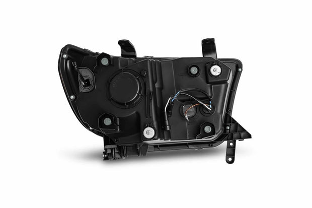 ARex Nova LED Headlights: Toyota Tundra (07-13) - Matte Black / Chrome (Set)