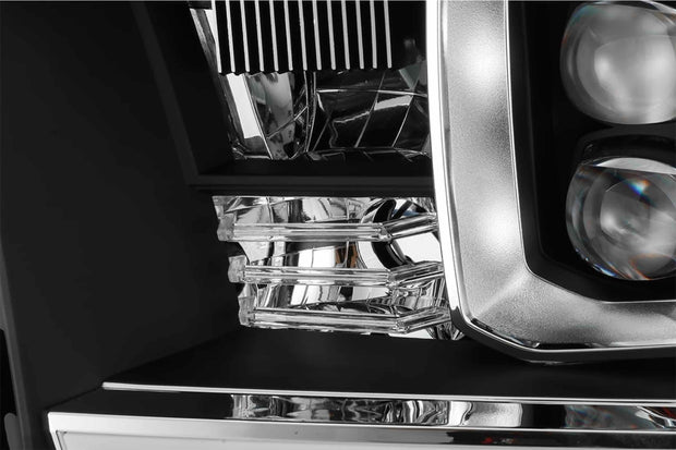 ARex Nova LED Headlights: Toyota Tundra (07-13) - Chrome w/o Adj (Set)