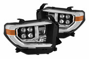 ARex Nova LED Headlights: Toyota Tundra (14-20) - Gloss Black (Set)
