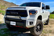 ARex Nova LED Headlights: Toyota Tundra (14-20) - Matte Black / Chrome (Set)