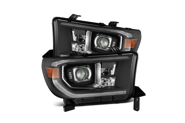 ARex (PRO-Series) Halogen Headlights: Toyota Tundra (07-13) - Jet Black w/o Adj (Set)