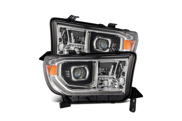 ARex Luxx LED Headlights: Toyota Tundra (07-13)  - Black w/o Adj (Set)
