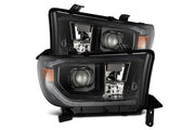 ARex (PRO-Series) Halogen Headlights: Toyota Tundra (07-13) - Jet Black w/o Adj (Set)