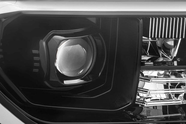 ARex Luxx LED Headlights: Toyota Tundra (07-13)  - Black w/o Adj (Set)