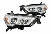 ARex (PRO-Series) Halogen Headlights:: Toyota 4Runner (14-20) - Chrome (Set)