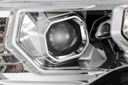 ARex (PRO-Series) Halogen Headlights:: Toyota 4Runner (14-20) - Matte Black / Chrome (Set)
