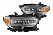 ARex Nova LED Headlights: Toyota Tacoma (16-20) - Black (Set)