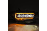 ARex Nova LED Headlights: Toyota Tacoma (16-20) - Alpha-Black (Set)