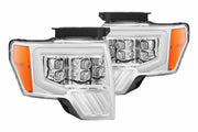 ARex Nova LED Headlights: Ford F150 (09-14) - Black (Set)