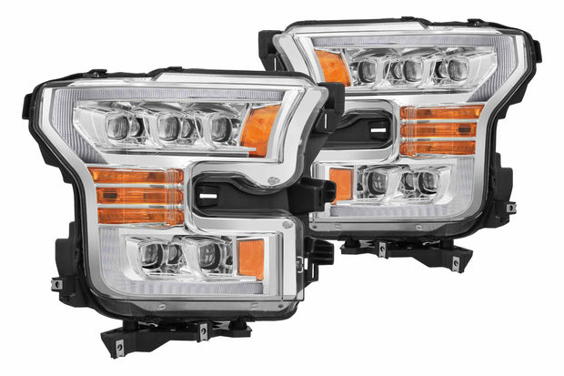 ARex Nova LED Headlights: Ford F150 (15-17) - Alpha-Black (Set)