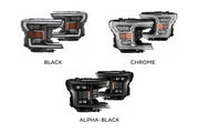 ARex Nova LED Headlights: Ford F150 (18-19) - Black (Set)