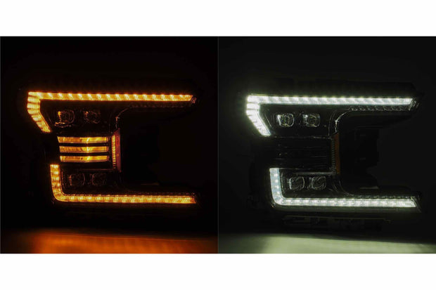 ARex Nova LED Headlights: Ford F150 (18-19) - Black (Set)
