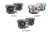 ARex (PRO-Series) Halogen Headlights: Ford F150 (18-19) - Jet Black (Set)