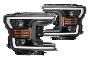 ARex (PRO-Series) Halogen Headlights: Ford F150 (18-19) - Black (Set)