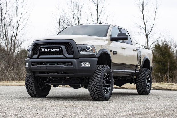 4.5 Inch Suspension Lift Kit Coil Springs Radius Arms 14-18 RAM Powerwagon 2500 4WD Gas Rough Country