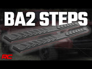 BA2 Running Boards Side Step Bars Crew Cab Toyota Tundra (07-21) Rough Country