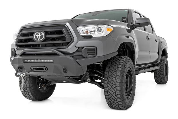 BA2 Running Boards Side Step Bars Double Cab Toyota Tacoma (05-23) Rough Country