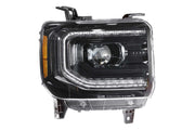 XB LED Headlights: GMC Sierra (14-18 / Set)