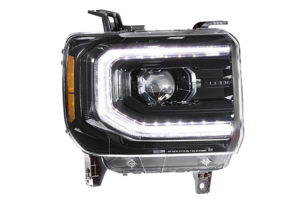 XB LED Headlights: GMC Sierra (14-18 / Set)