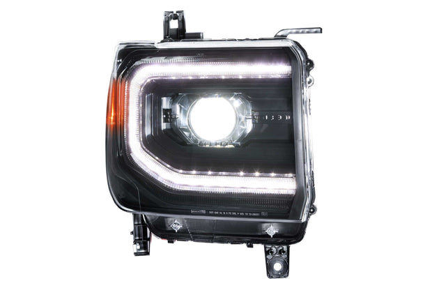 XB LED Headlights: GMC Sierra (14-18 / Set)