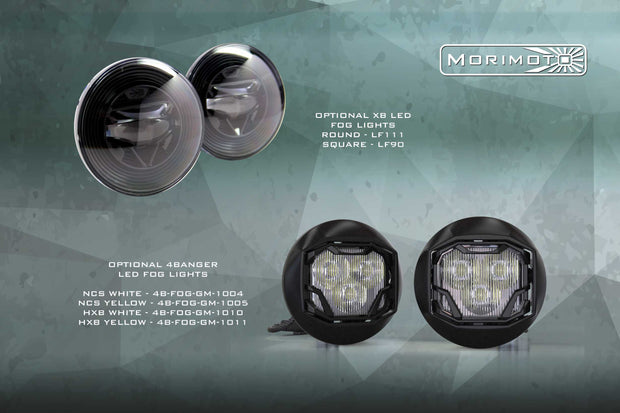 XB LED Headlights: GMC Sierra (14-18 / Set)