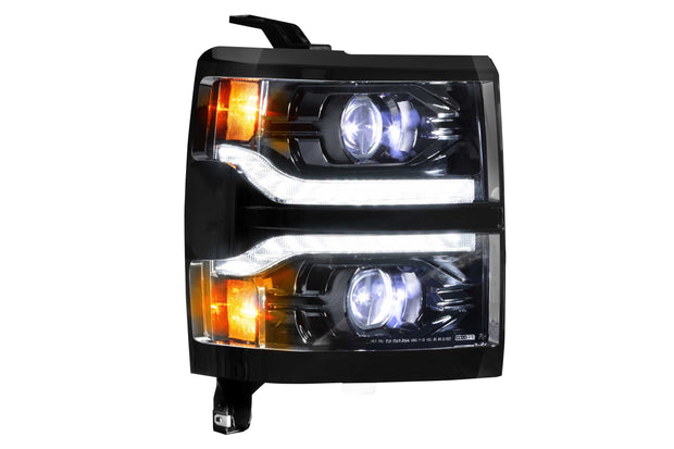XB LED Headlights: Chevrolet Silverado 1500 (14-15 / Set)