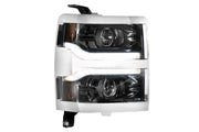 XB LED Headlights: Chevrolet Silverado 1500 (14-15 / Set)