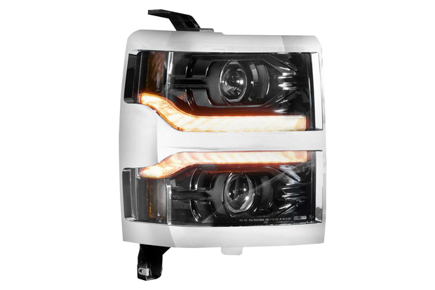XB LED Headlights: Chevrolet Silverado 1500 (14-15 / Set)