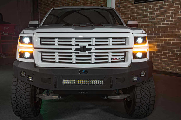 XB LED Headlights: Chevrolet Silverado 1500 (14-15 / Set)