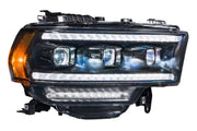 XB LED Headlights: Dodge Ram HD (19-24 / Set)