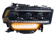XB LED Headlights: Dodge Ram HD (19-24 / Set)