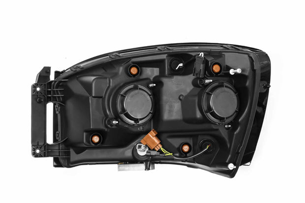 ARex Nova LED Headlights: Dodge Ram (06-08) - Alpha-Black (Set)