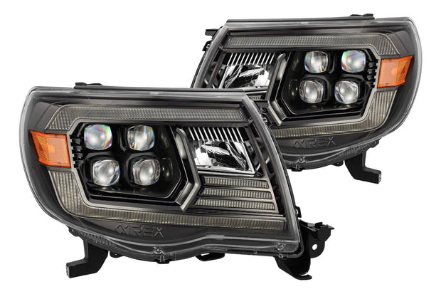 ARex Nova LED Headlights: Toyota Tacoma (05-11) - Chrome (Set)