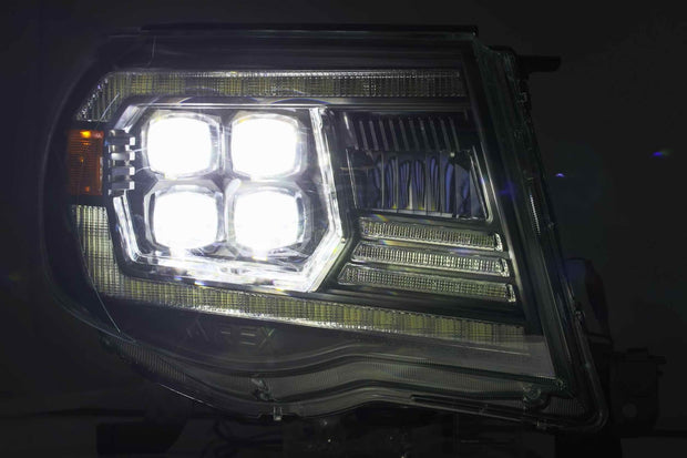 ARex Nova LED Headlights: Toyota Tacoma (05-11) - Black (Set)
