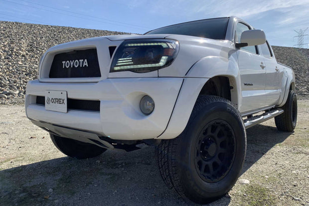 ARex (PRO-Series) Halogen Headlights: Toyota Tacoma (05-11) - Alpha-Black (Set)