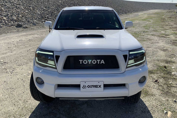 ARex (PRO-Series) Halogen Headlights: Toyota Tacoma (05-11) - Alpha-Black (Set)