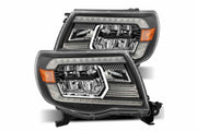 ARex Luxx LED Headlights: Toyota Tacoma (05-11) - Alpha-Black (Reflector / Set)
