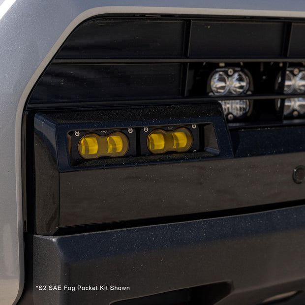 S2 Sport OEM Fog Light Replacement Kit 2025-On Toyota 4Runner Non-TRD Pro Baja Amber Baja Designs