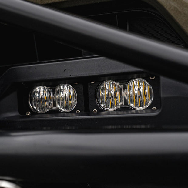 S2 Sport OEM Fog Light Replacement Kit 2024-on Toyota Tacoma TRD Pro/Trailhunter Amber Baja Designs