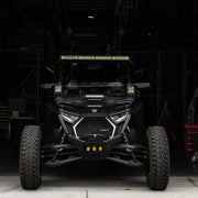 S8 10 Inch Light Bar Hood Mount Kit Polaris 2025 RZR ProR; ProS; ProXP, Clear Baja Designs
