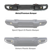 Jeep JL Fog Pocket Kit 2018 Wrangler JL Rubicon Squadron R Sport Baja Designs