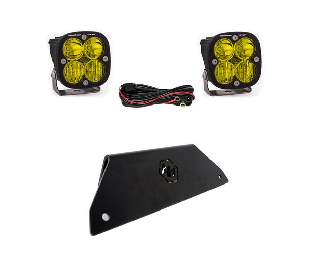 Polaris RZR Pro XP Lower Bumper LED Light Kit Sport D/C Baja Amber Baja Designs