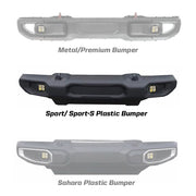 Jeep JL Fog Light Squadron-R SAE 18-Pres Wrangler JL Sport/Sport-S Fog Pocket Kit Baja Designs