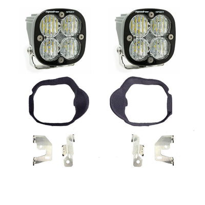 Mercedes Squadron Sport Fog Pocket Light Kit For Mercedes 2014-2018 Sprinter Van (Clear) Baja Designs