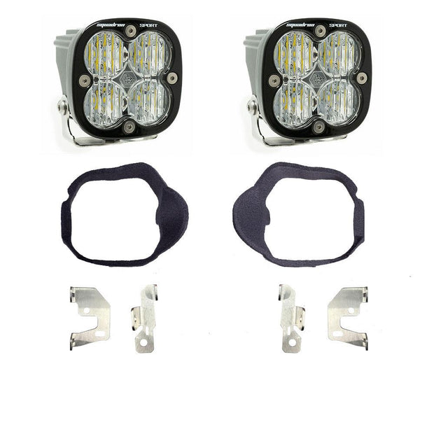 Mercedes Squadron Sport Fog Pocket Light Kit For Mercedes 2014-2018 Sprinter Van (Clear) Baja Designs