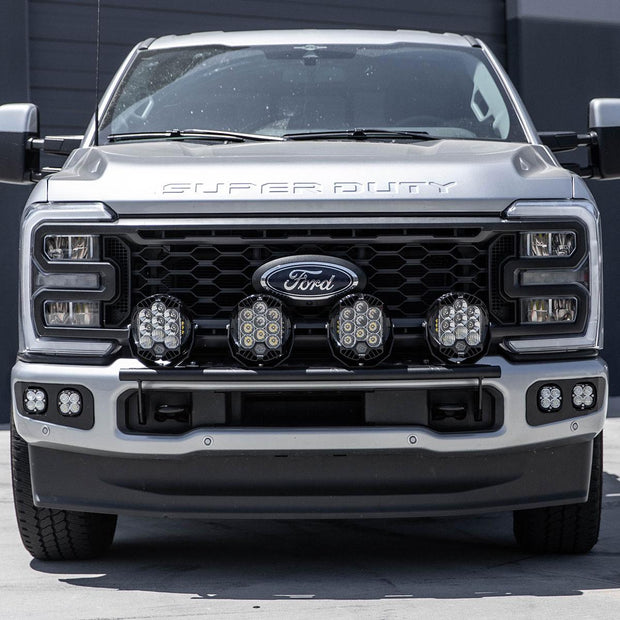 Ford Super Duty 23-On LP9 Bull Bar Light Kits Kit w/Upfitter Baja Designs